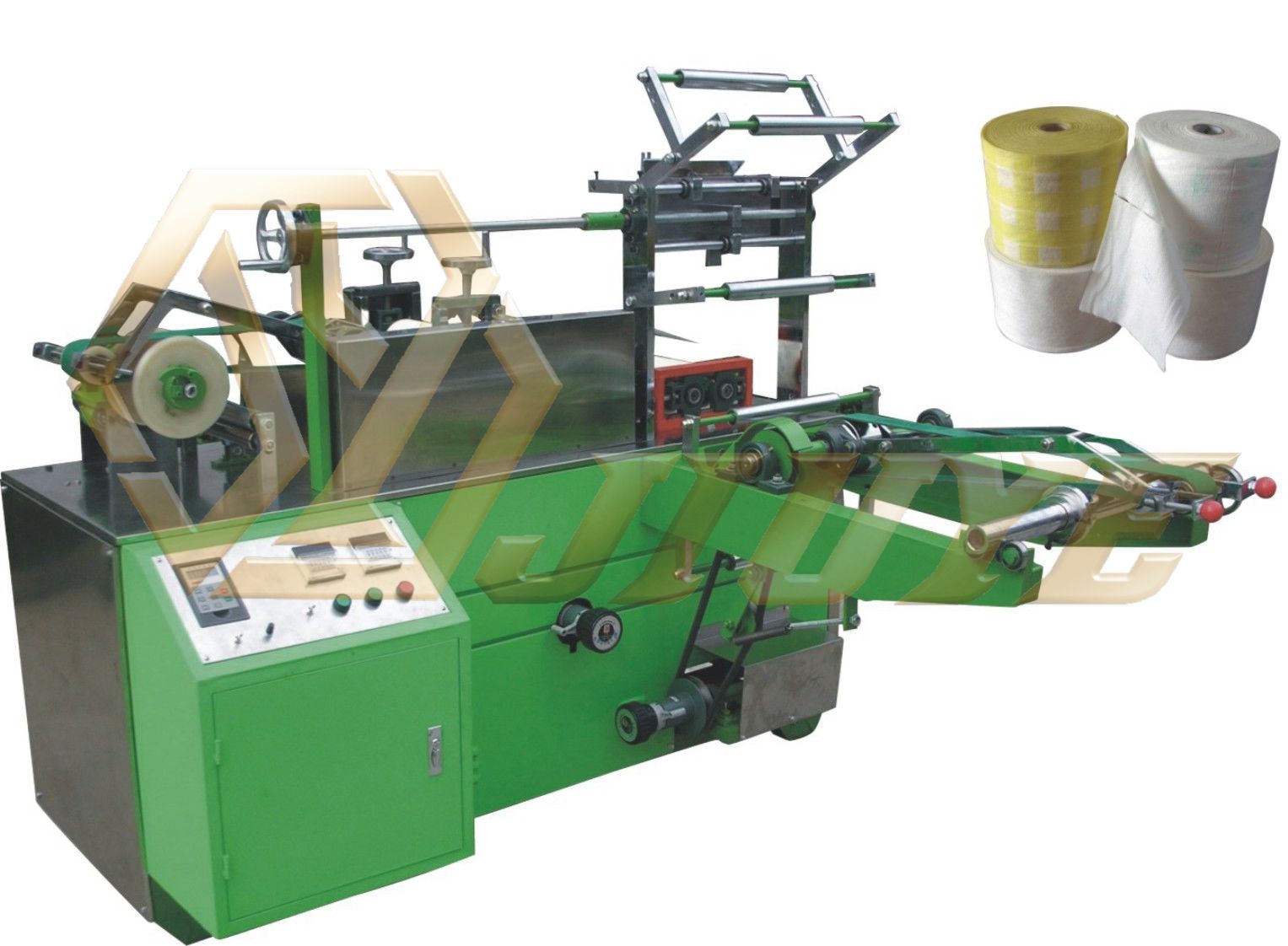 JY-R新型 多功能無紡布柔巾卷機(jī)